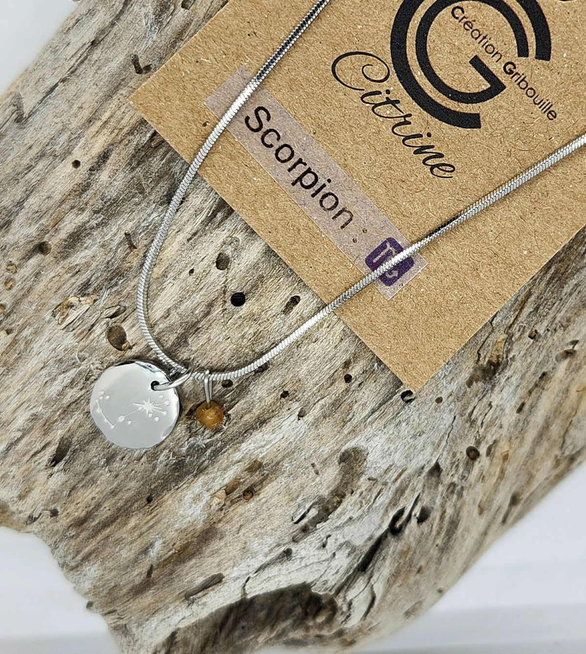 Collier signe du  #726 de Gribouille