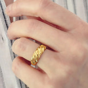 Bague Dalina dorée de Tokade