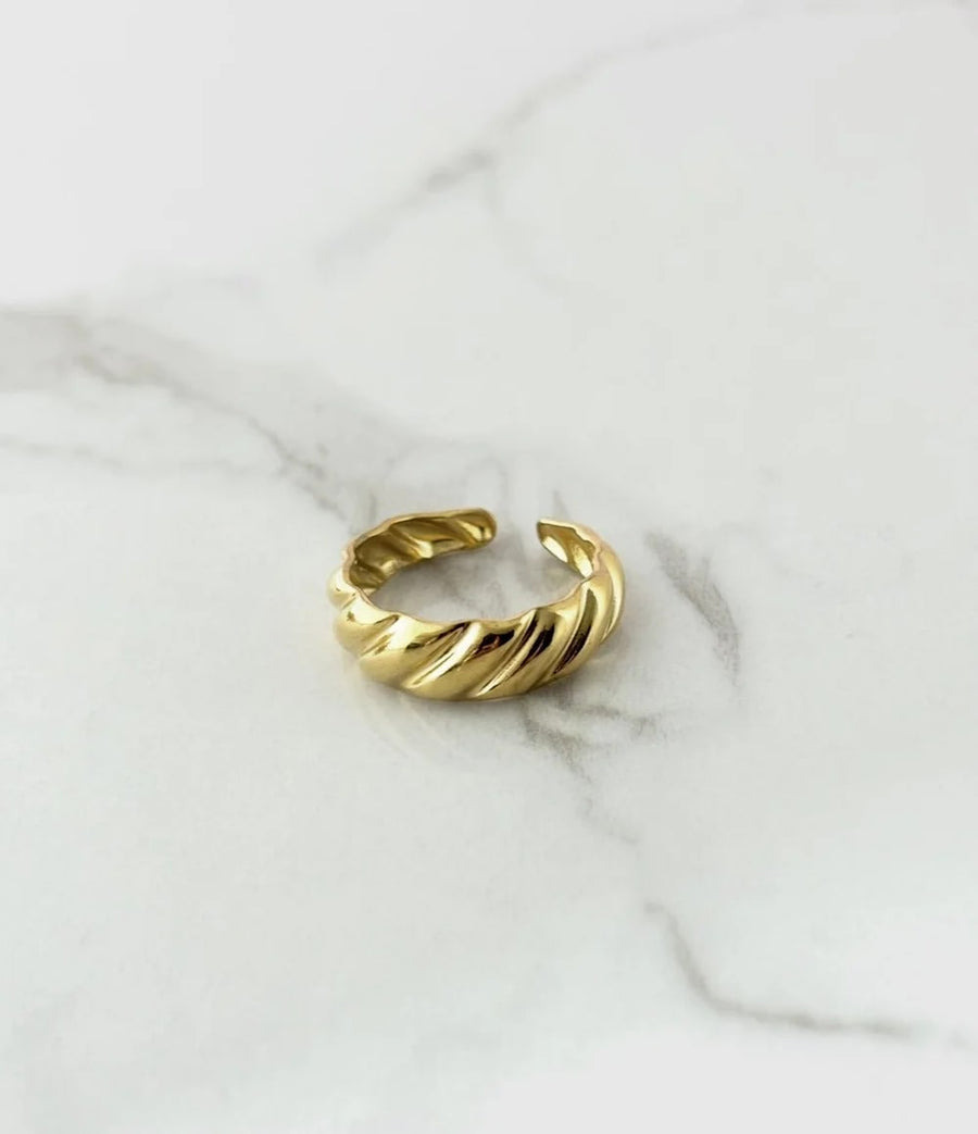 Bague Dalina dorée de Tokade