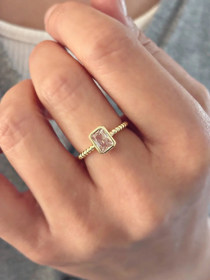 Bague Daniella dorée de Tokade