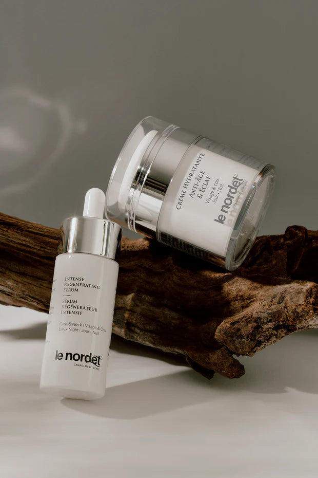 Duo Crème hydratante anti-âge et sérum