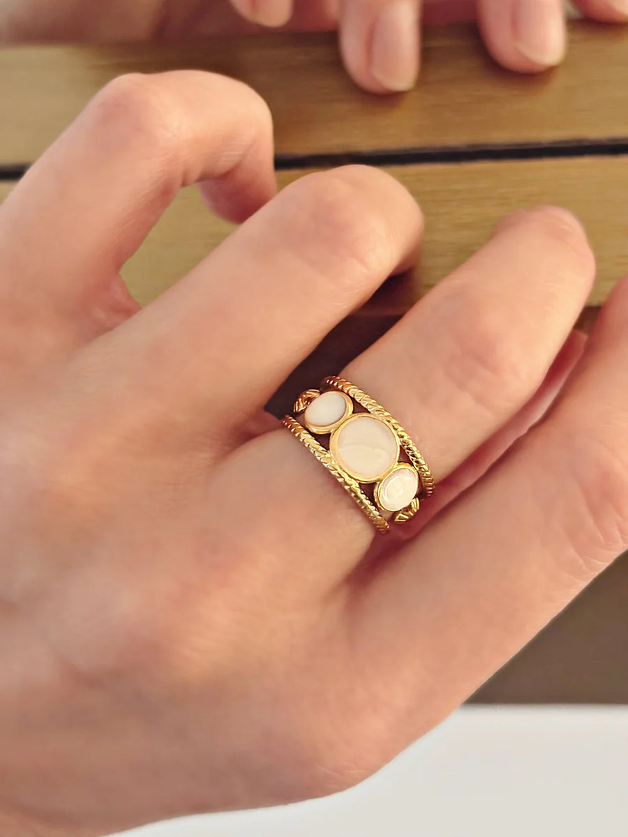 Bague Femina dorée de Tokade