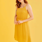 Robe fleurs sauvages jaune par Cherry Bobin