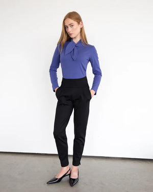 Pantalon Fraser noir par Eve Lavoie