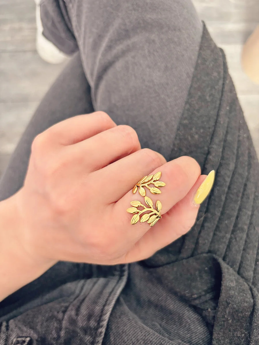 Bague Geny dorée de Tokade