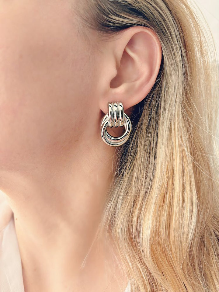 Boucles d'oreilles Huila argent de Tokade