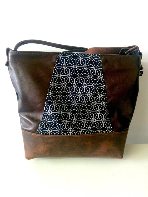 Sac Yupic tissu japonais de Kazak