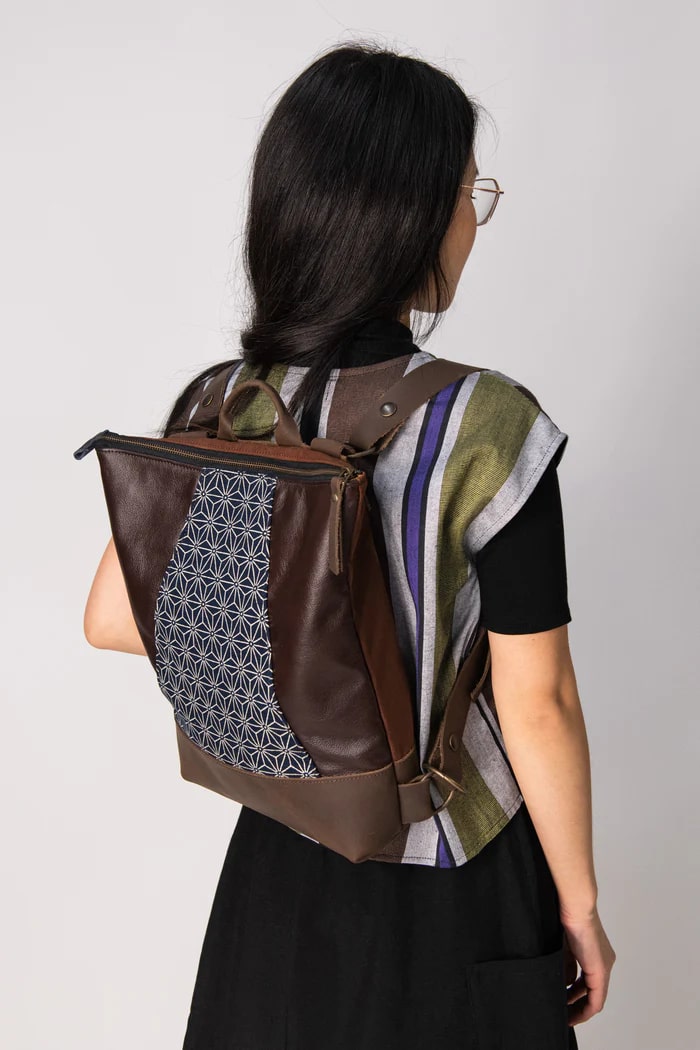 Sac Hobart tissus japonais de Kazak