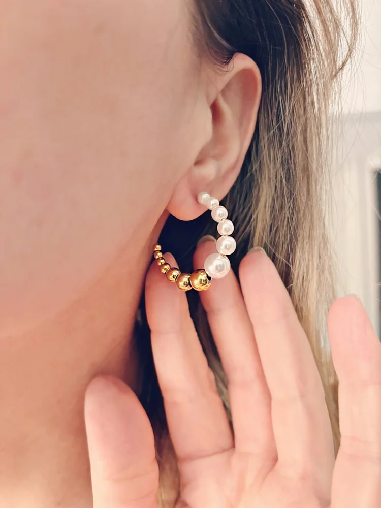 Boucles d'oreilles Jade de Tokade