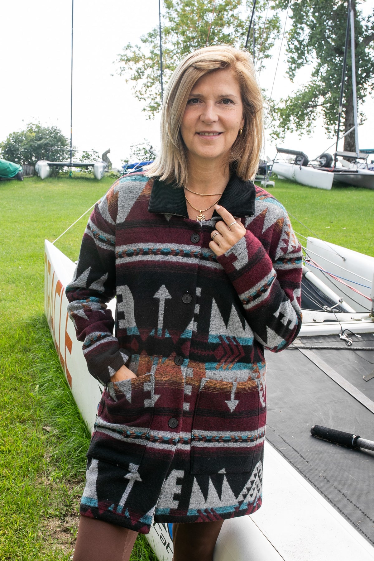 Manteau Kaila porto de Louve