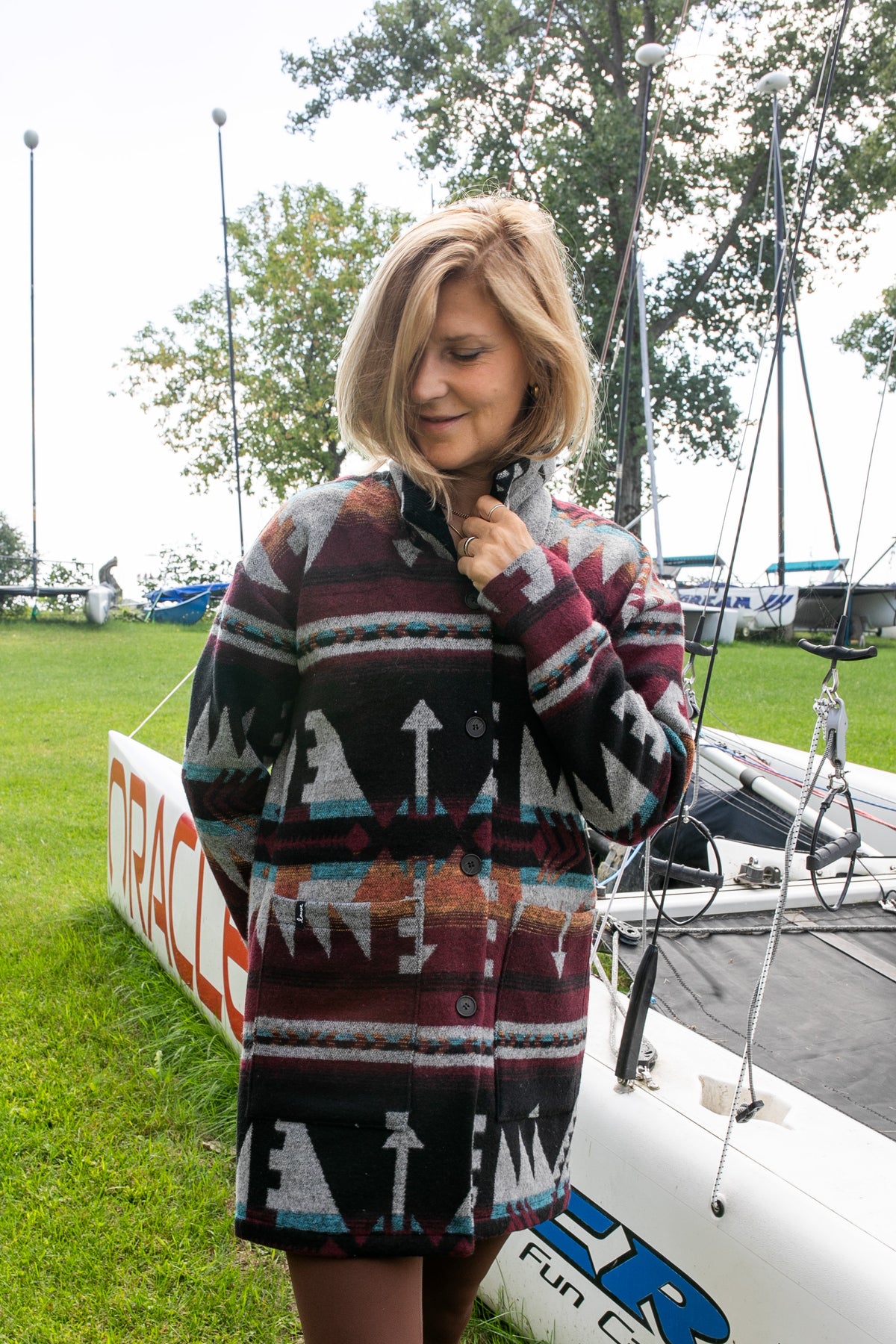 Manteau Kaila porto de Louve