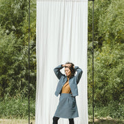 Jupe barberis carreaux denim de Kazak