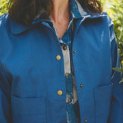 Veste Tsugas denim cobalt de Kazak