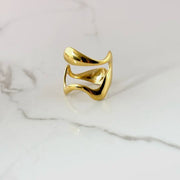 Bague Kila dorée de Tokade