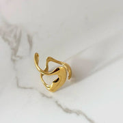 Bague Kila dorée de Tokade