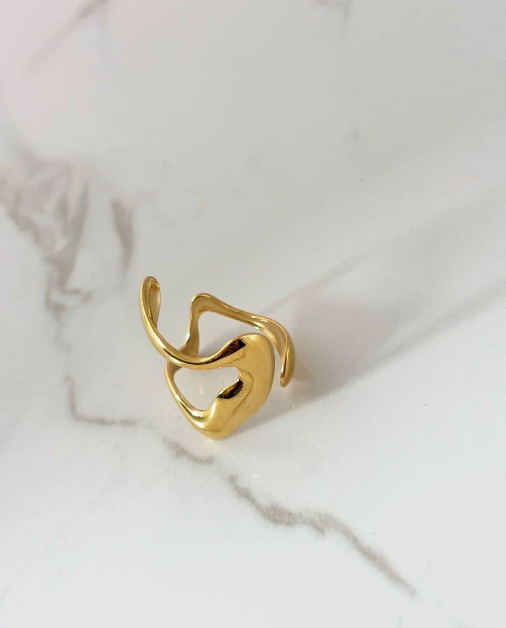 Bague Kila dorée de Tokade