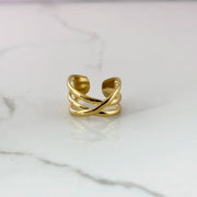 Bague Lidia dorée de Tokade