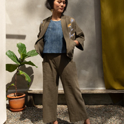 Pantalon Pétunia olive de Kazak