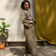 Pantalon Pétunia olive de Kazak