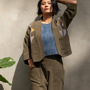 Pantalon Pétunia olive de Kazak