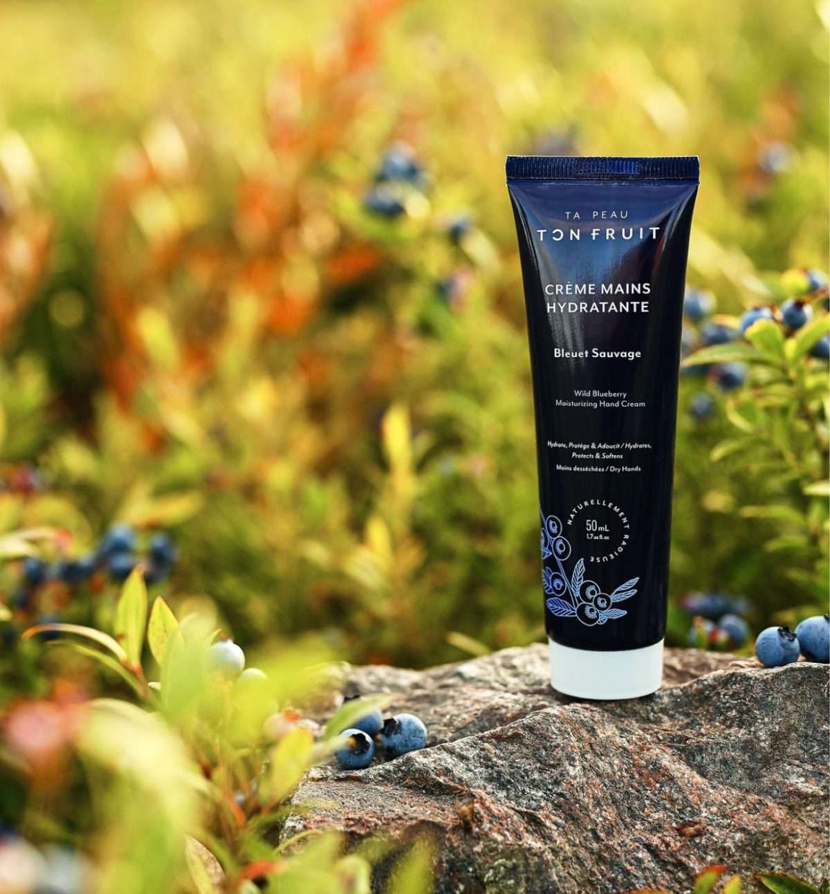 Crème mains hydratante bleuets sauvages Ta peau ton fruit