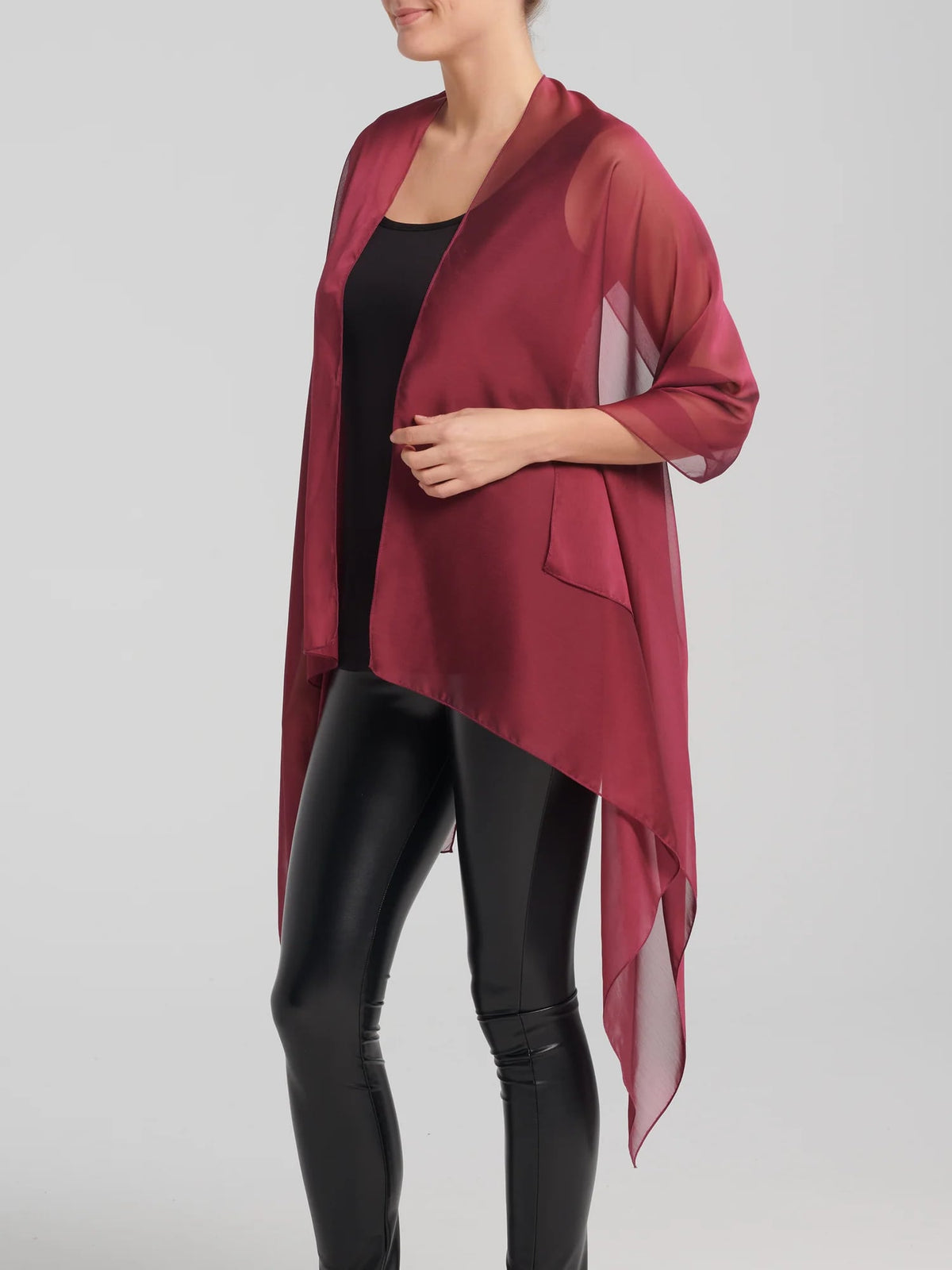 Foulard Missy bourgogne de Kollontaï