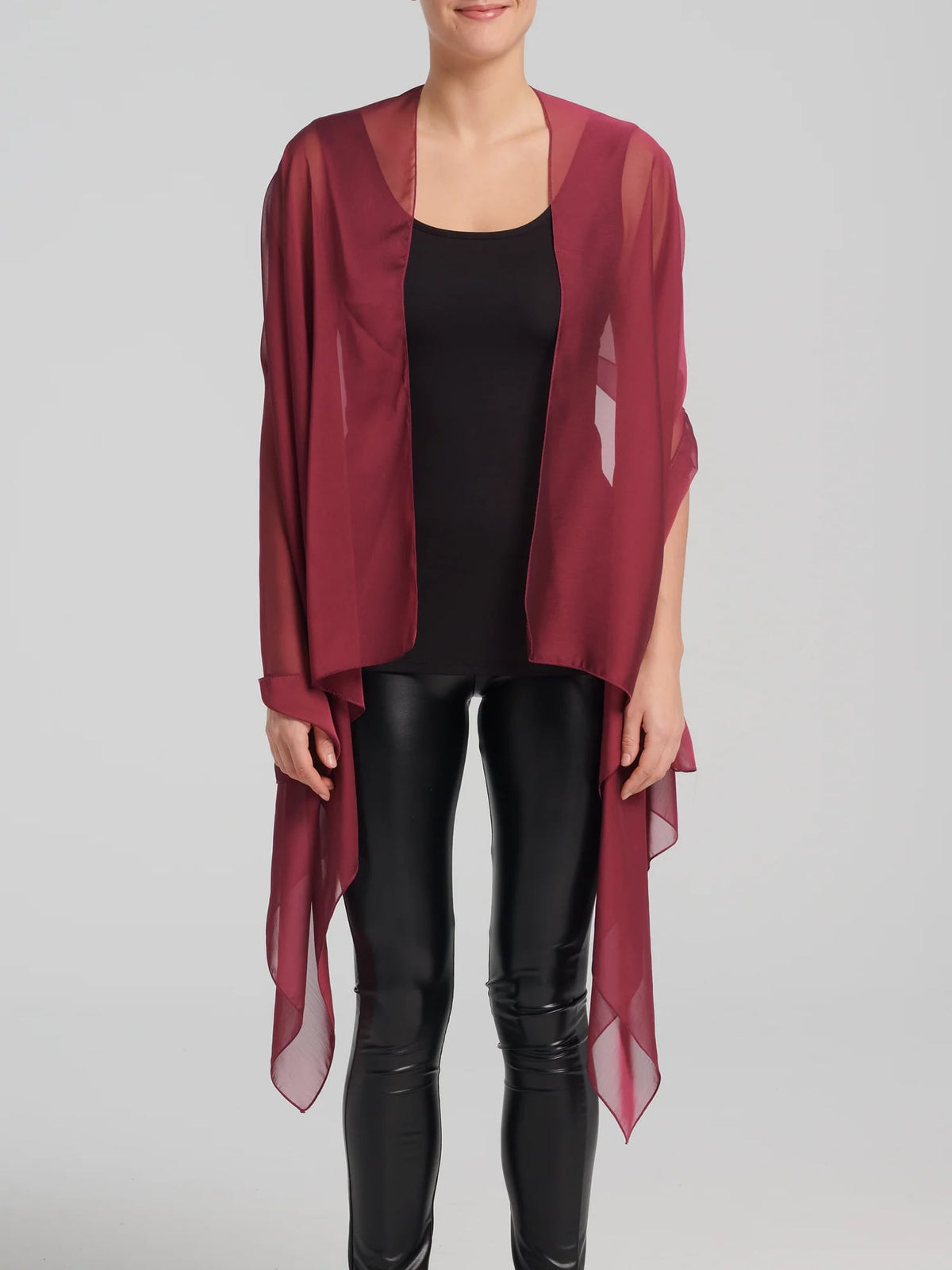 Foulard Missy bourgogne de Kollontaï