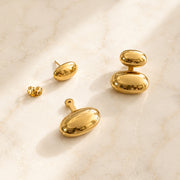 Boucles d'oreilles Novan doré de Tokade