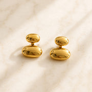 Boucles d'oreilles novan doré de Tokade