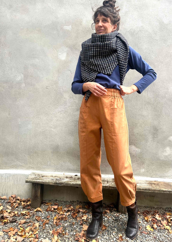 Pantalon Nyssa terracota Kazak
