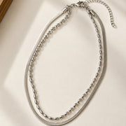 Chaîne de cheville Oriana argent de Tokade