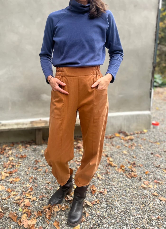 Pantalon Nyssa terracota Kazak