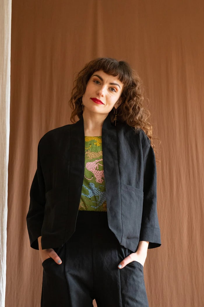 Veste Pisa noir de Kazak
