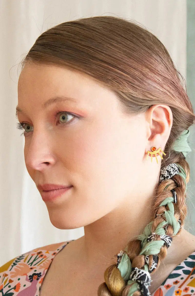 Boucles Râ rouille de Kazak