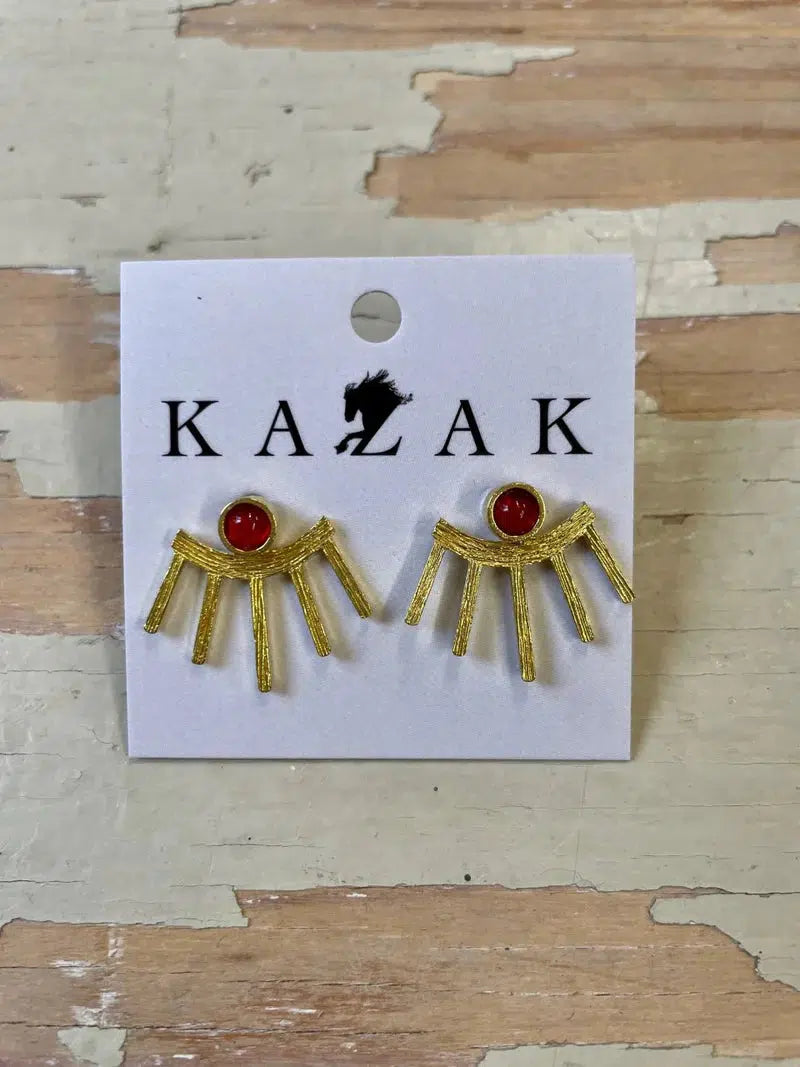 Boucles Râ rouille de Kazak