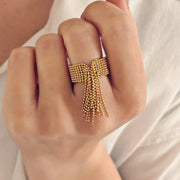 Bague renée dorée de Tokade