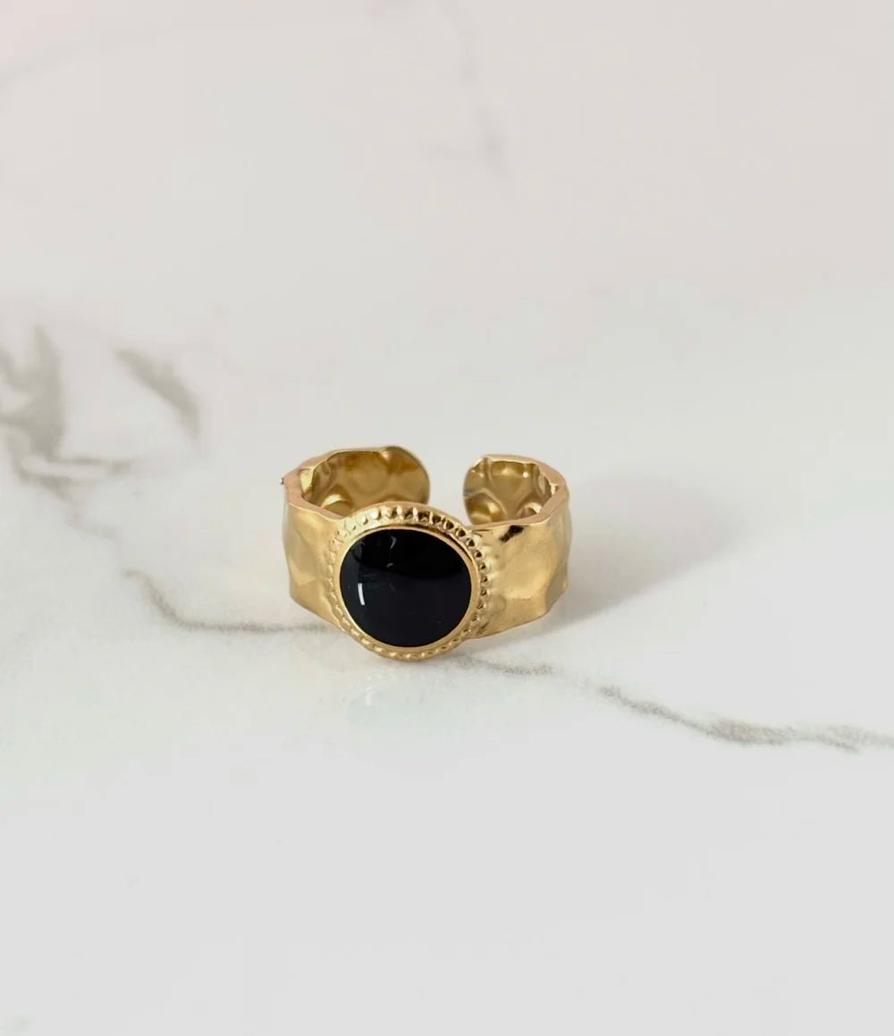 Bague Richie dorée de Tokade