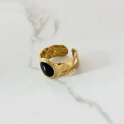 Bague Richie dorée de Tokade
