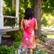 Robe Aperol couleurs chaudes de Rien ne se perd tout se crée