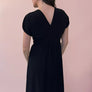 Robe cache coeur noire par Cherry Bobin