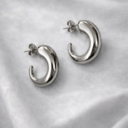 Boucles d'oreilles Ronny argent de Tokade
