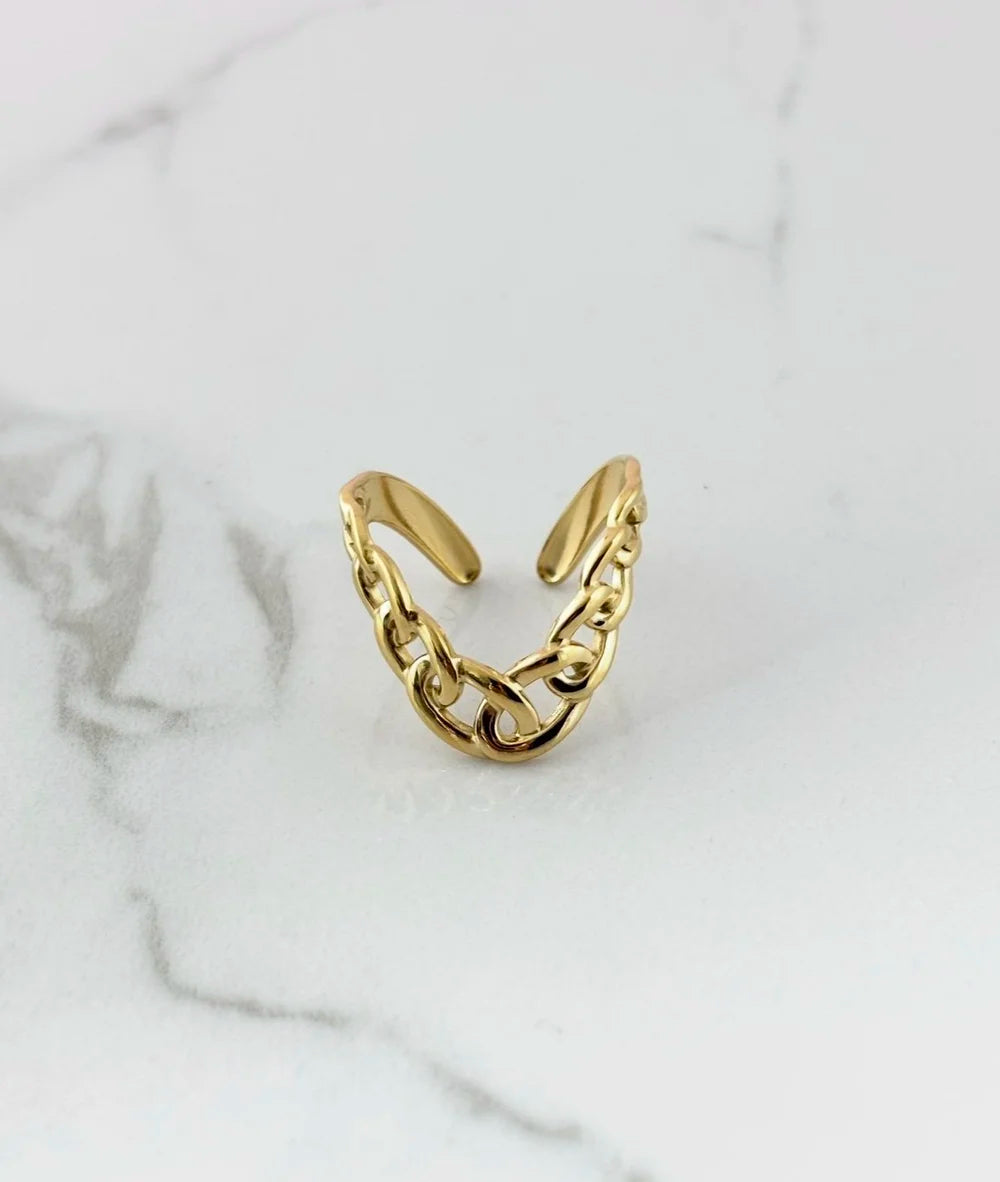 Bague Rosie dorée de Tokade