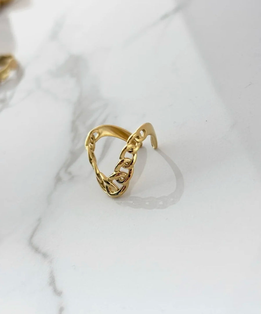 Bague Rosie dorée de Tokade