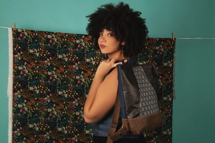 Sac Hobart tissus japonais de Kazak