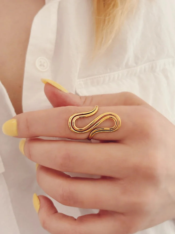 Bague Stéphany dorée de Tokade