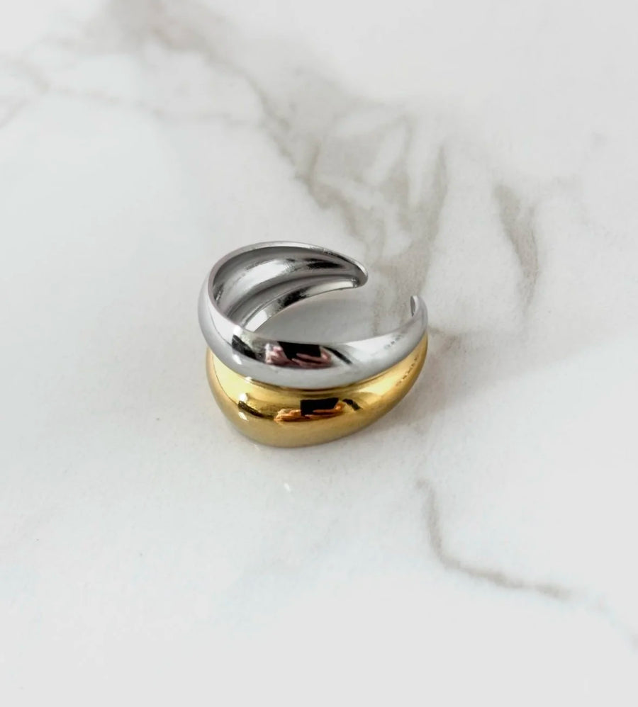 Bague Suzy dorée de Tokade