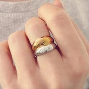 Bague Suzy dorée de Tokade