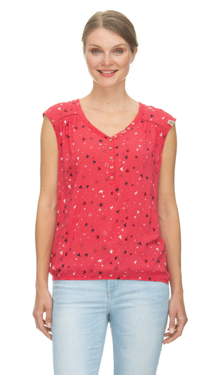 Haut Salty rouge de Ragwear