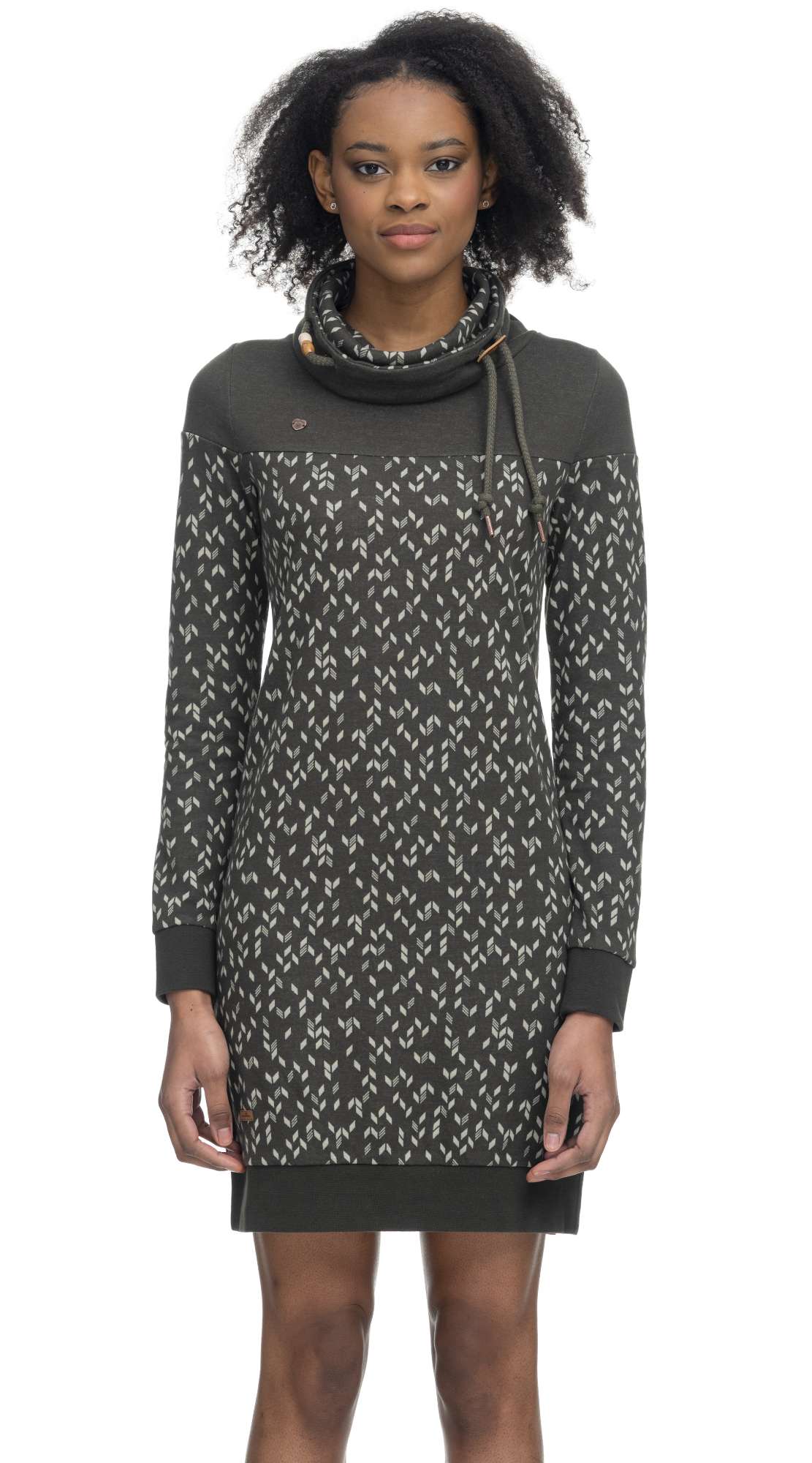 Robe Chloé olive Large de Ragwear