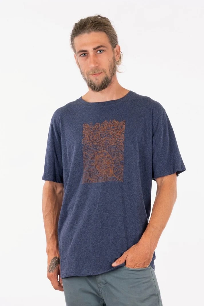 Tee-shirt Wego boat deep sea Yeti Love